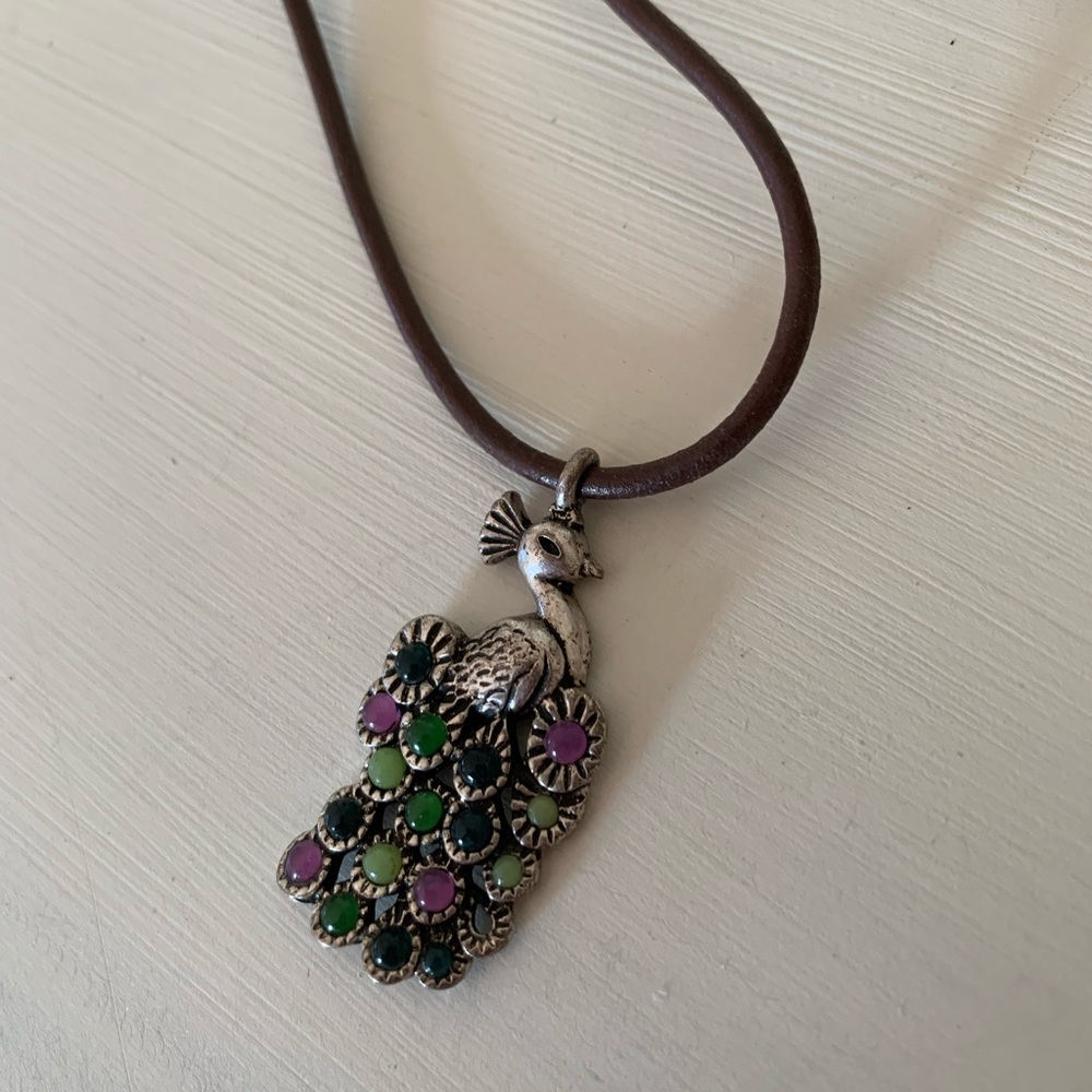 🦚Peacock Pendant Necklace